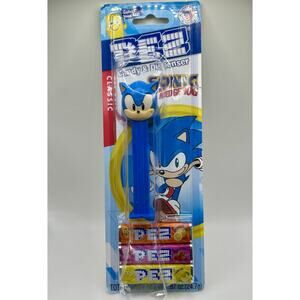 ~*NIP*~SONIC The Hedgehog  PEZ Dispenser -Classic Edition- Blemished Packing